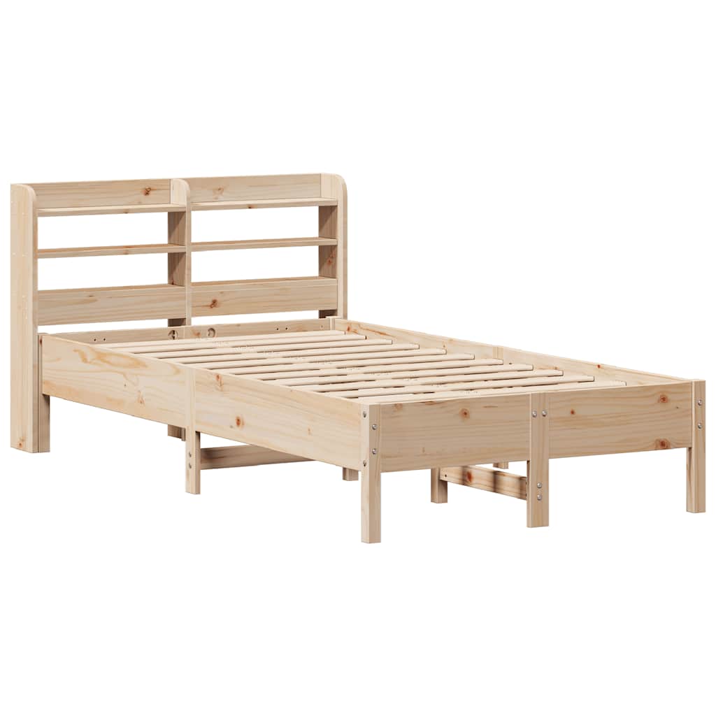 vidaXL Bedframe zonder matras massief grenenhout 100x200 cm afbeelding