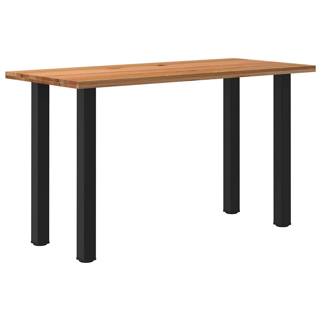 vidaXL Bartisch Hellbraun 180x80x92 cm Massivholz Eiche Rechteckig