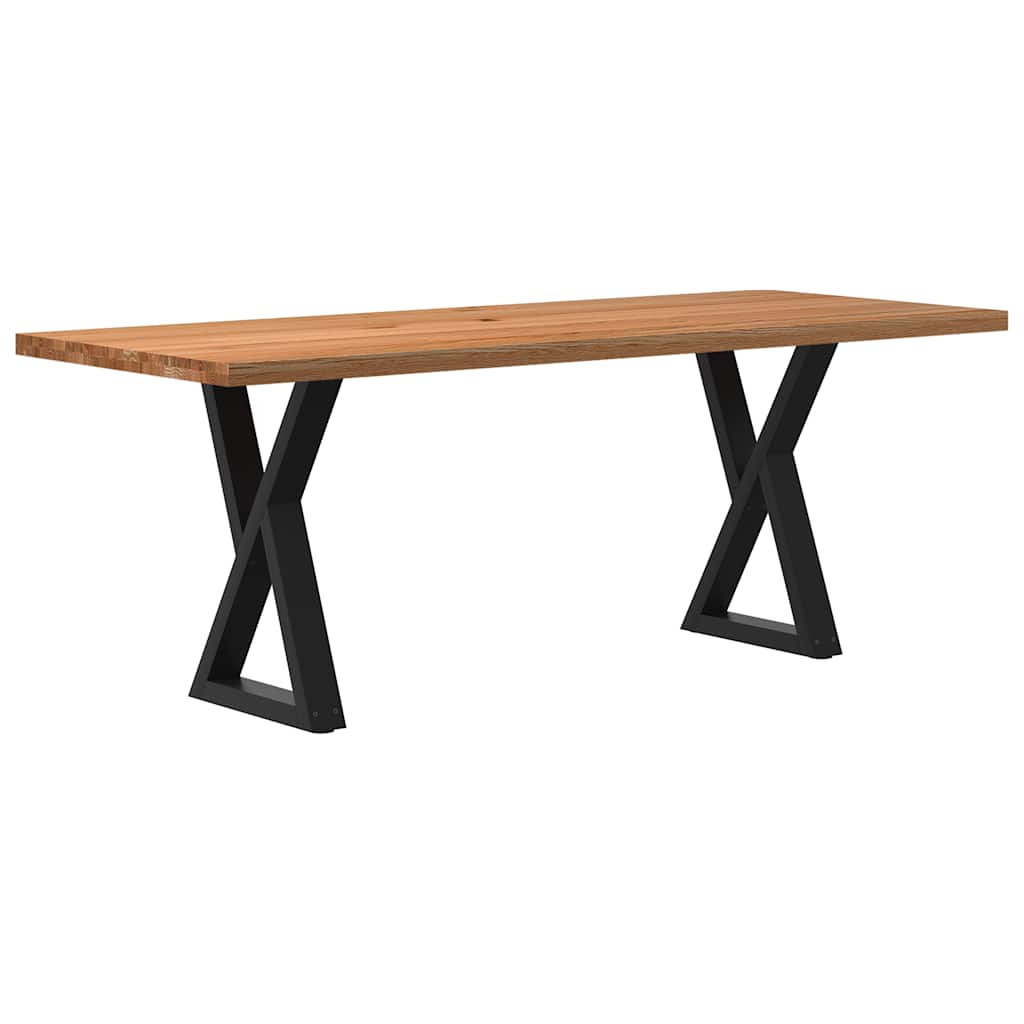 vidaXL Jídelní stůl světle hnědá 200x80x74 cm dub obdélníkový