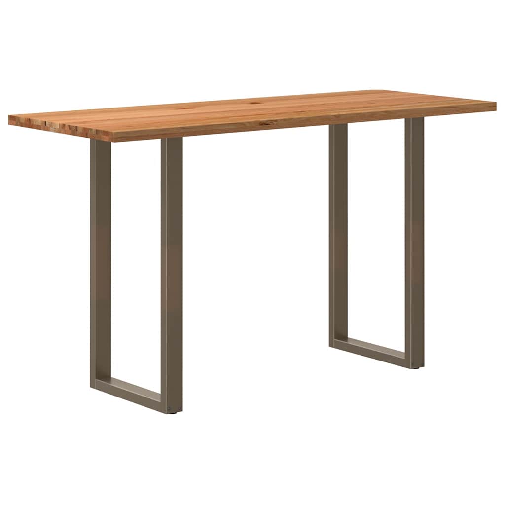 vidaXL Barový stůl světle hnědá 200x80x112 cm dub obdélníkový