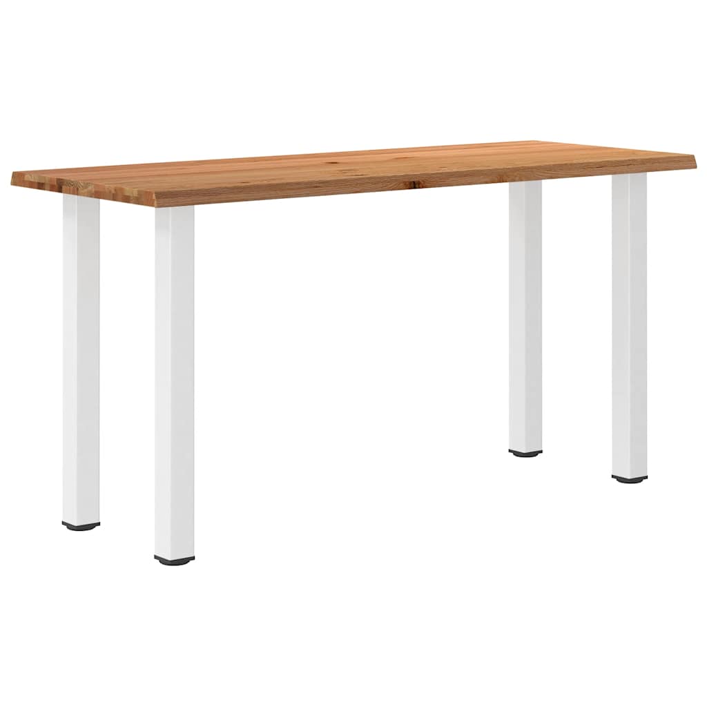 vidaXL Barový stůl s ostrou hranou 200 x 80 x 92 cm masivní dub obdélníkový