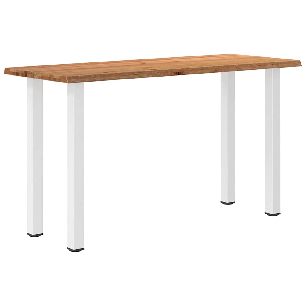 vidaXL Bartafel rechthoekig 200x80x112 cm massief eikenhout lichtbruin