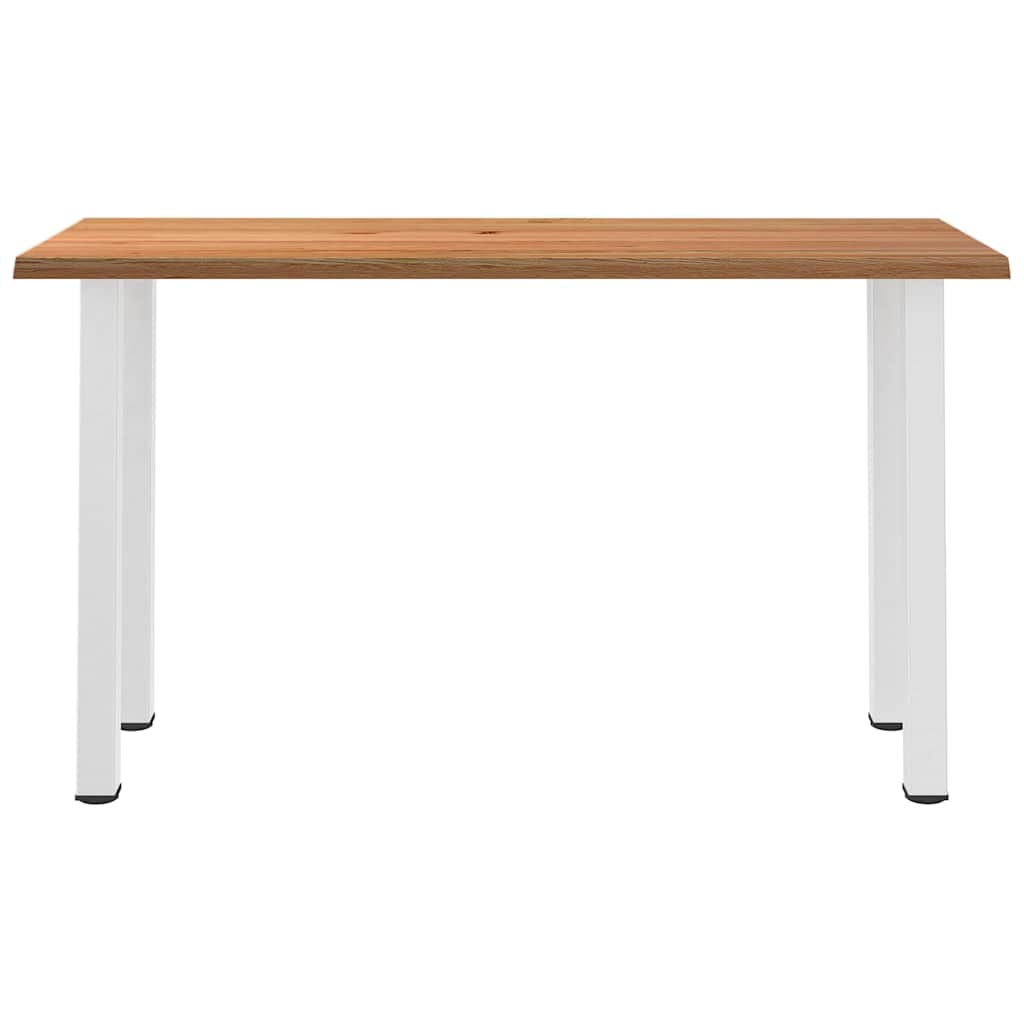 Thumbnail - vidaXL Bartisch Hellbraun 200x80x112 cm Massivholz Eiche Rechteckig