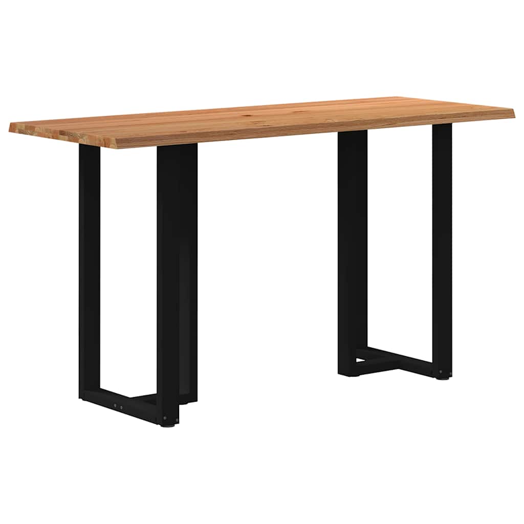 vidaXL Barový stůl živá hrana 200x80x112 cm dub obdélníkový