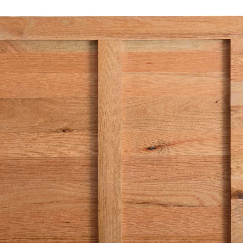 Bartafel rechthoekig boomrand 200x80x102 cm massief eikenhout - Afbeelding 11