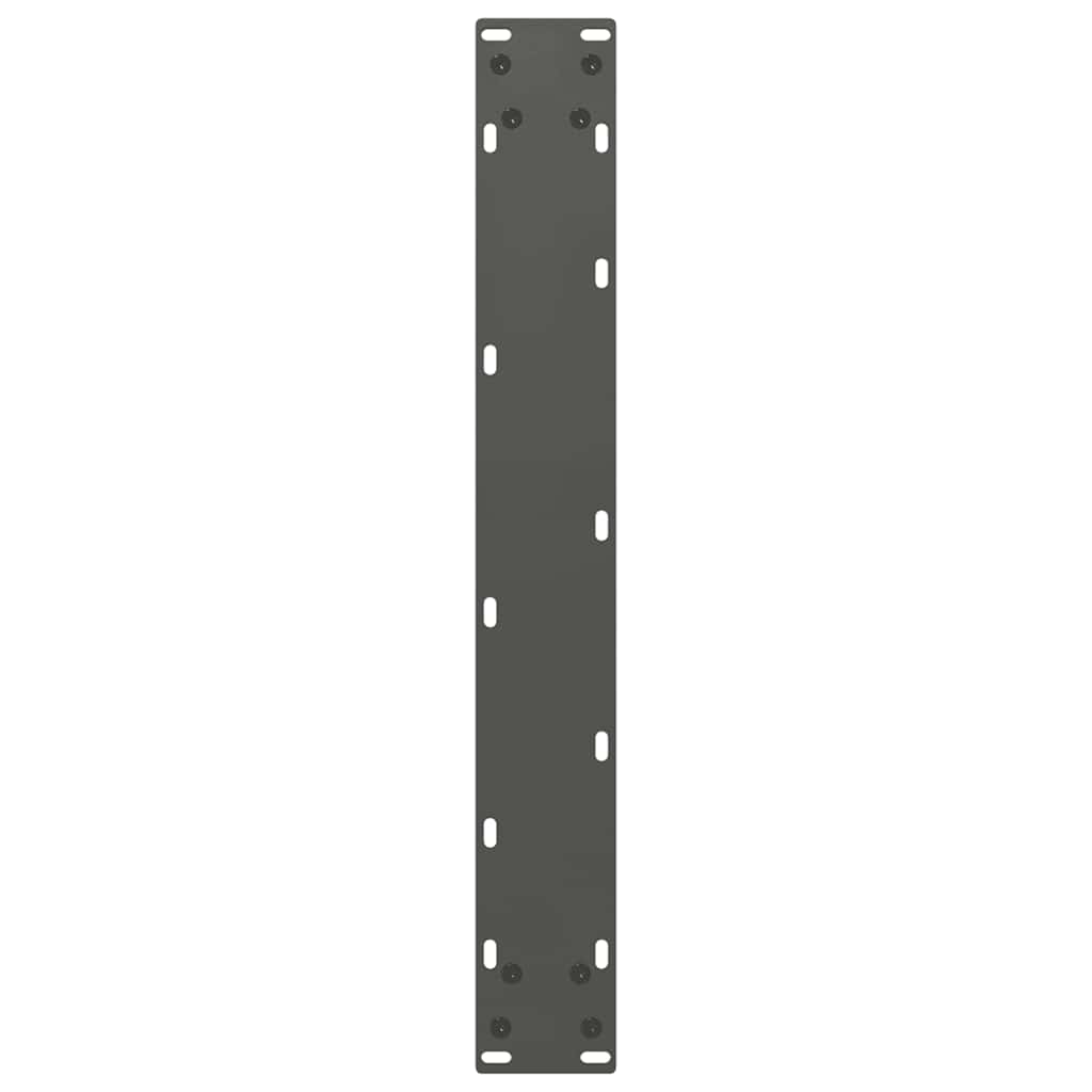 Bartafel rechthoekig boomrand 200x80x102 cm massief eikenhout - Afbeelding 8