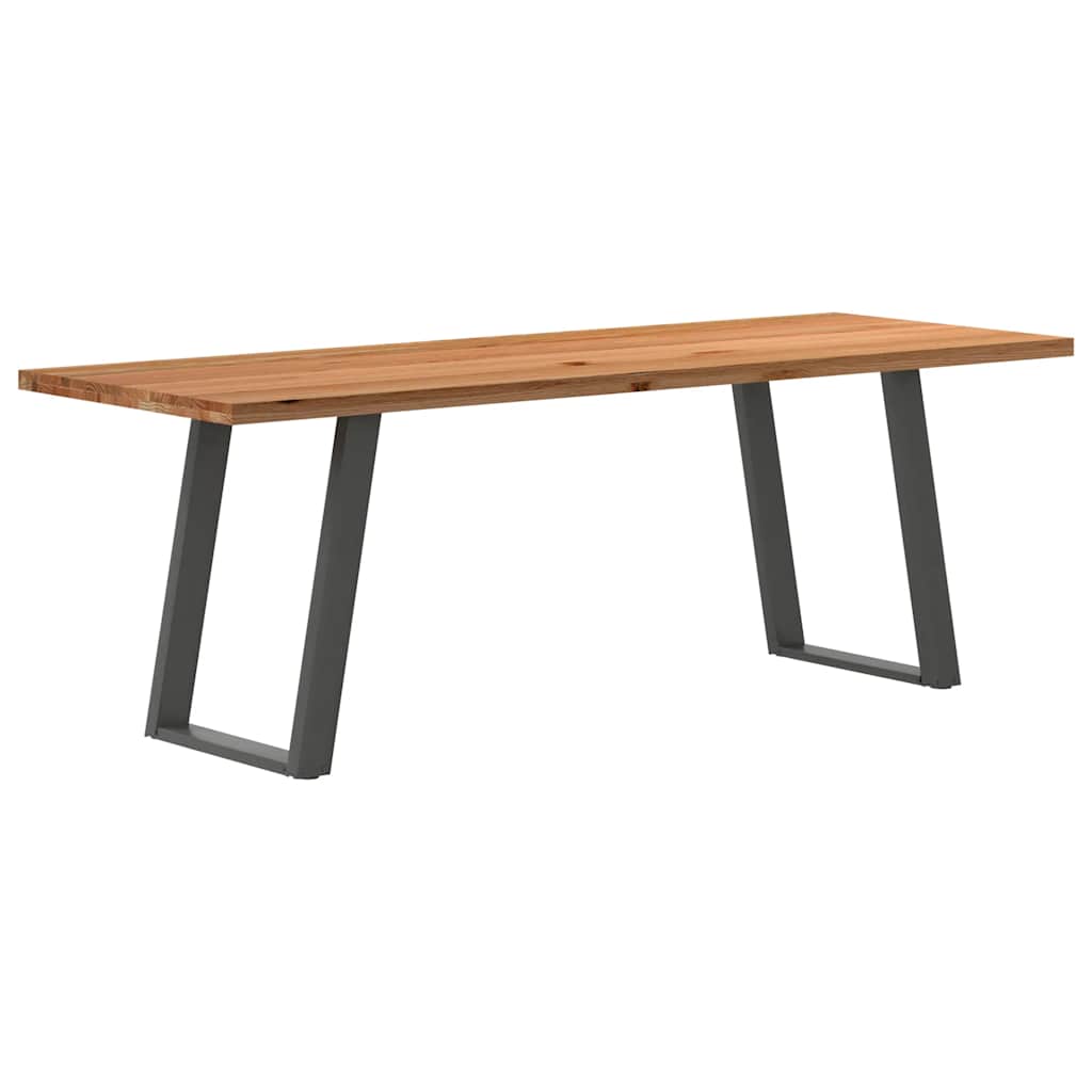 vidaXL Jídelní stůl světle hnědá 220x80x74 cm dub obdélníkový