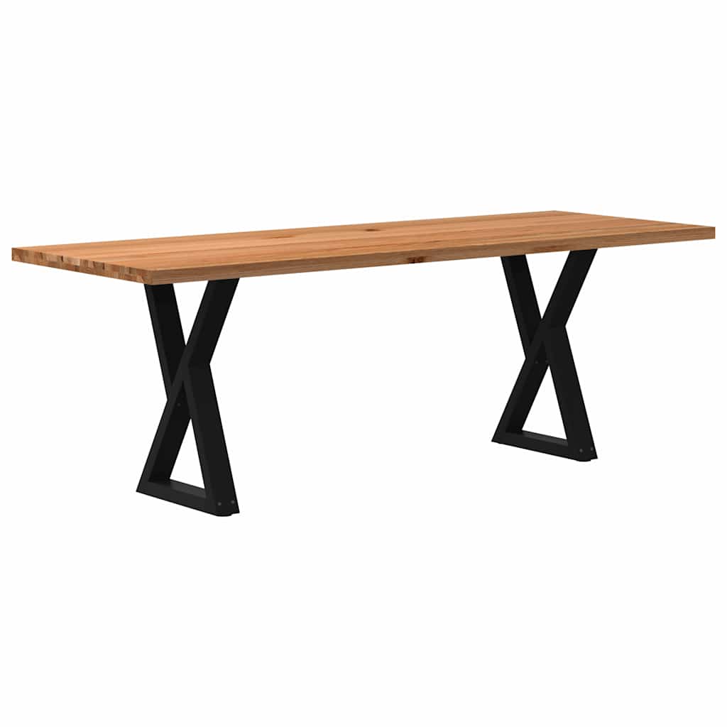 vidaXL Jídelní stůl světle hnědá 220x80x74 cm dub obdélníkový