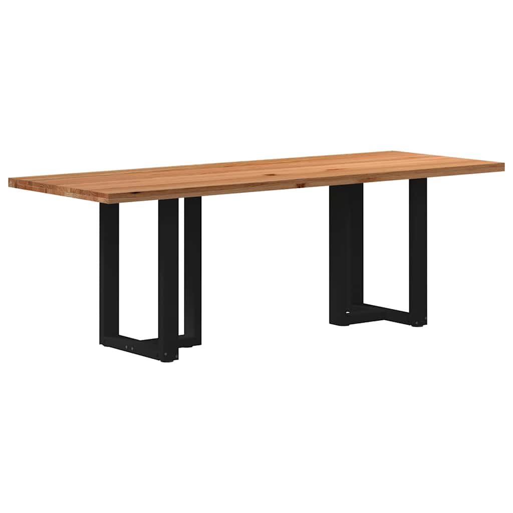 vidaXL Jídelní stůl světle hnědá 220x80x74 cm dub obdélníkový
