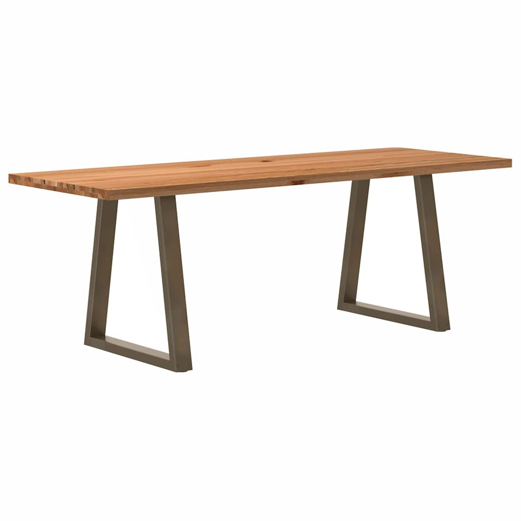 vidaXL Jídelní stůl světle hnědá 220x80x74 cm dub obdélníkový