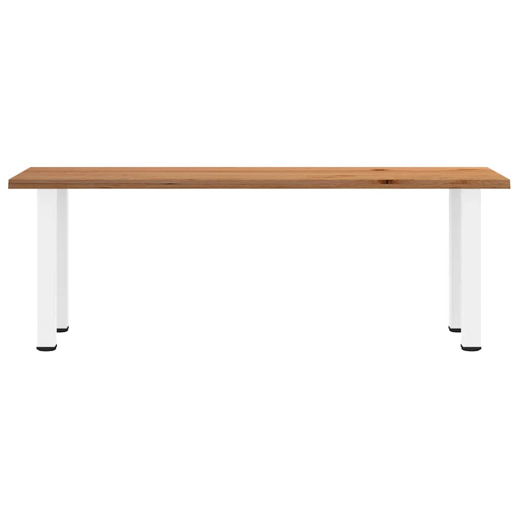 Thumbnail - vidaXL Esstisch mit Baumkanten 220x80x74 cm Massivholz Eiche