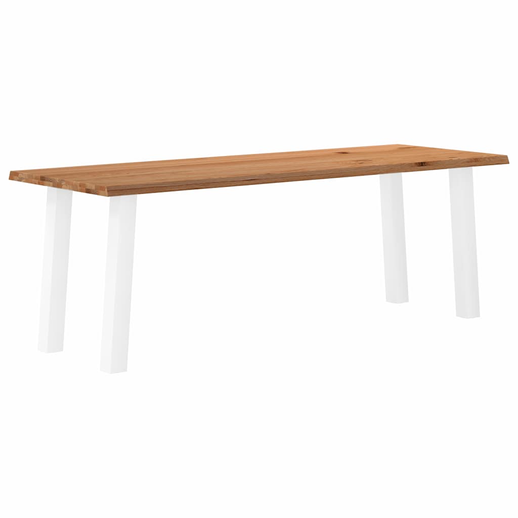 vidaXL Jídelní stůl s živou hranou 220x80x74cm masivní dub obdélníkový