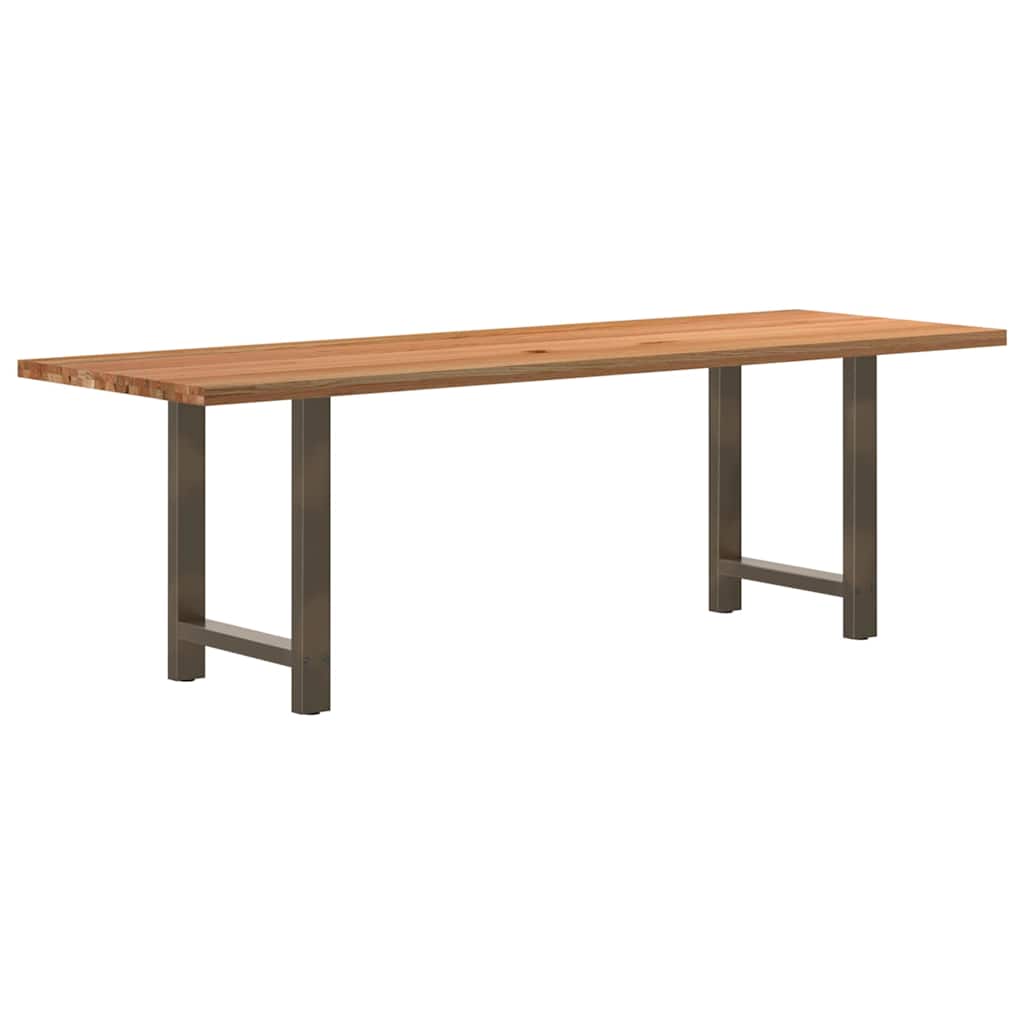 vidaXL Jídelní stůl světle hnědá 240x80x74 cm dub obdélníkový