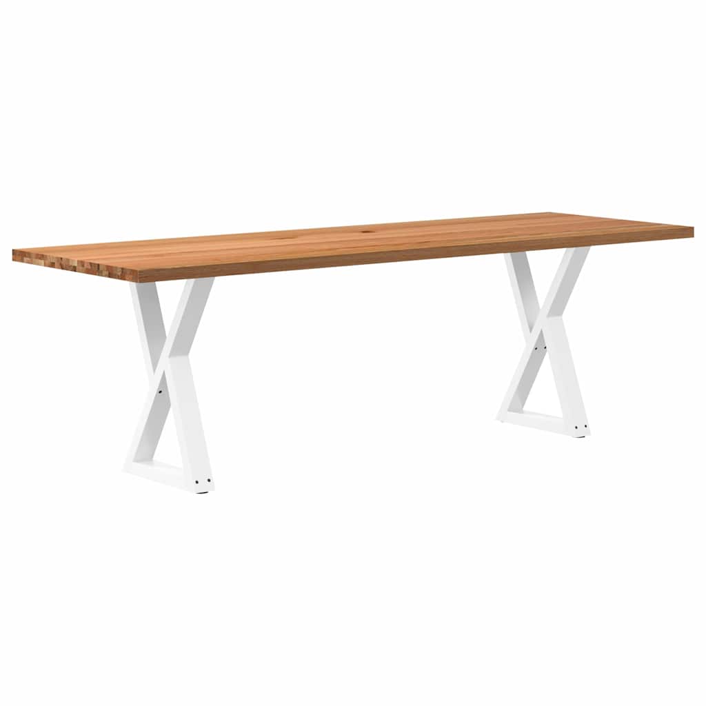 vidaXL Jídelní stůl světle hnědá 240x80x74 cm dub obdélníkový