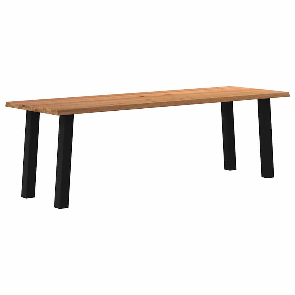 vidaXL Jídelní stůl s živou hranou 240x80x74cm masivní dub obdélníkový