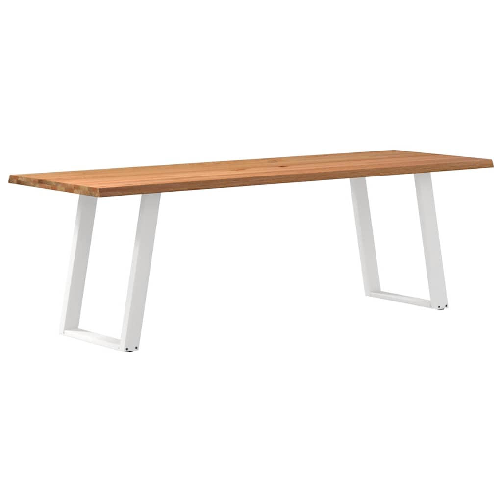 vidaXL Jídelní stůl s živou hranou 240x80x74cm masivní dub obdélníkový