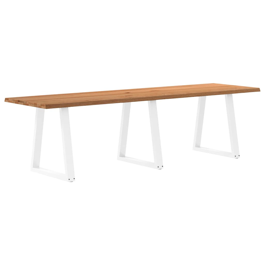 vidaXL Jídelní stůl s nepravidelnými hranami 280x80x74 cm dub dřevo
