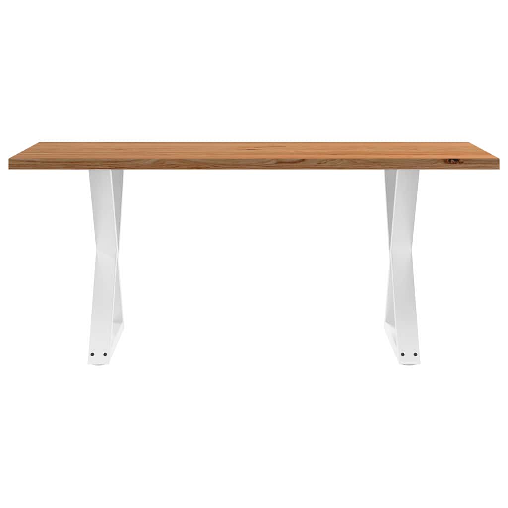 Thumbnail - vidaXL Esstisch Hellbraun 180x90x74 cm Massivholz Eiche Rechteckig