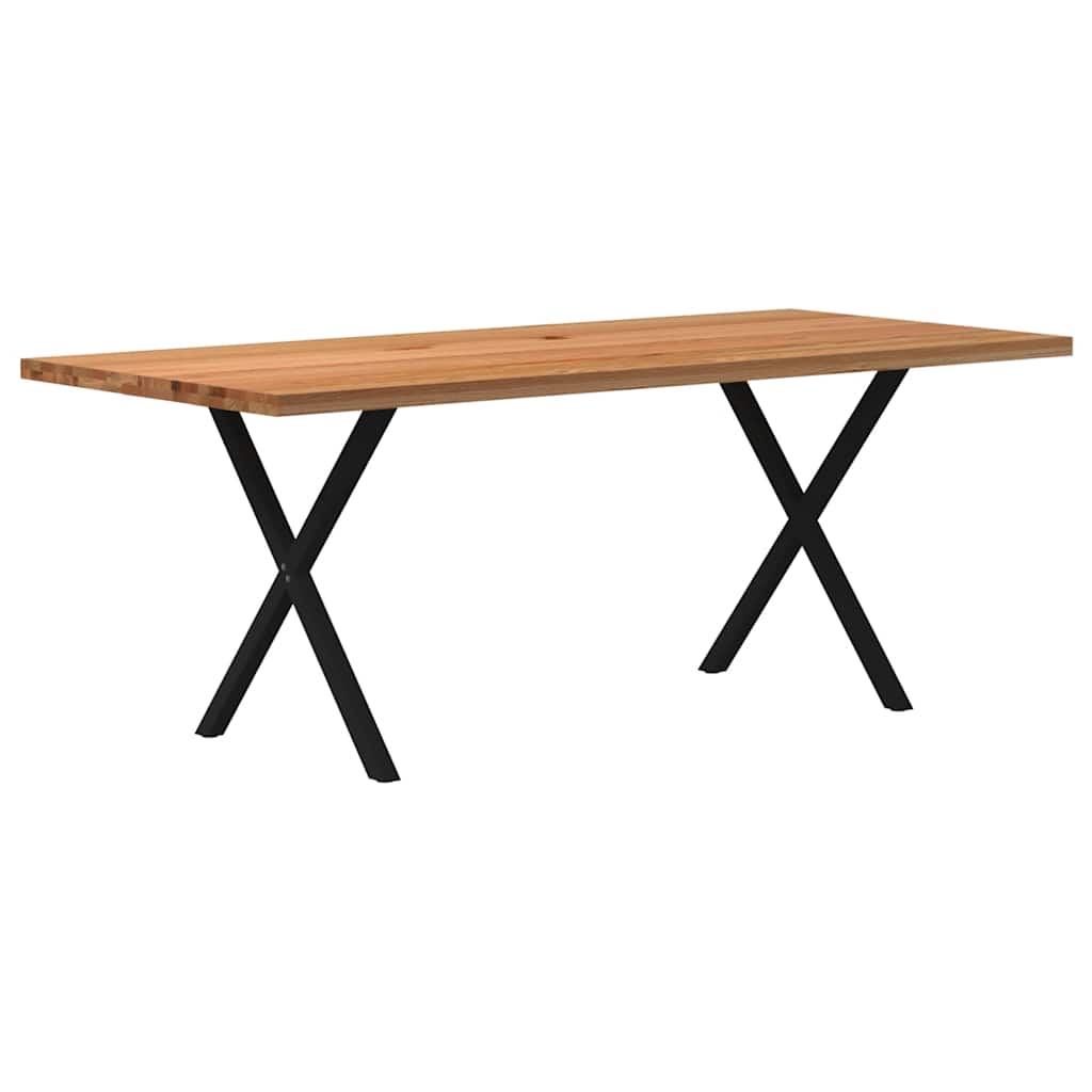 vidaXL Jídelní stůl světle hnědá 200x90x74 cm dub obdélníkový