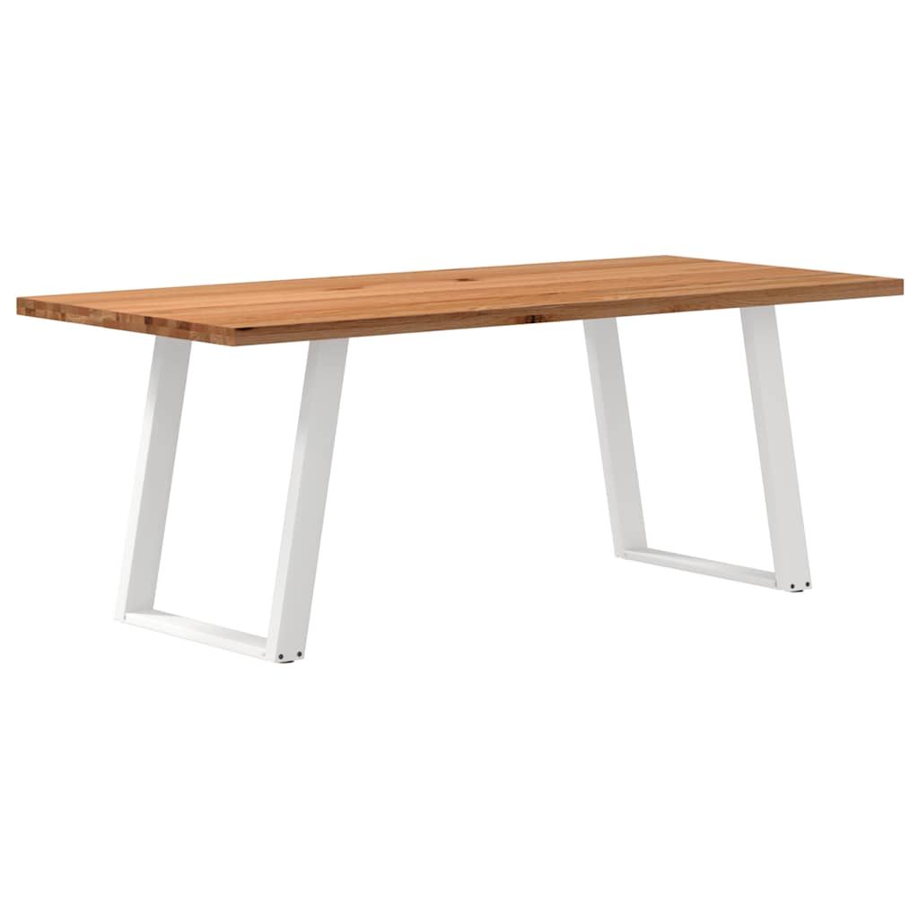 vidaXL Jídelní stůl světle hnědá 200x90x74 cm dub obdélníkový
