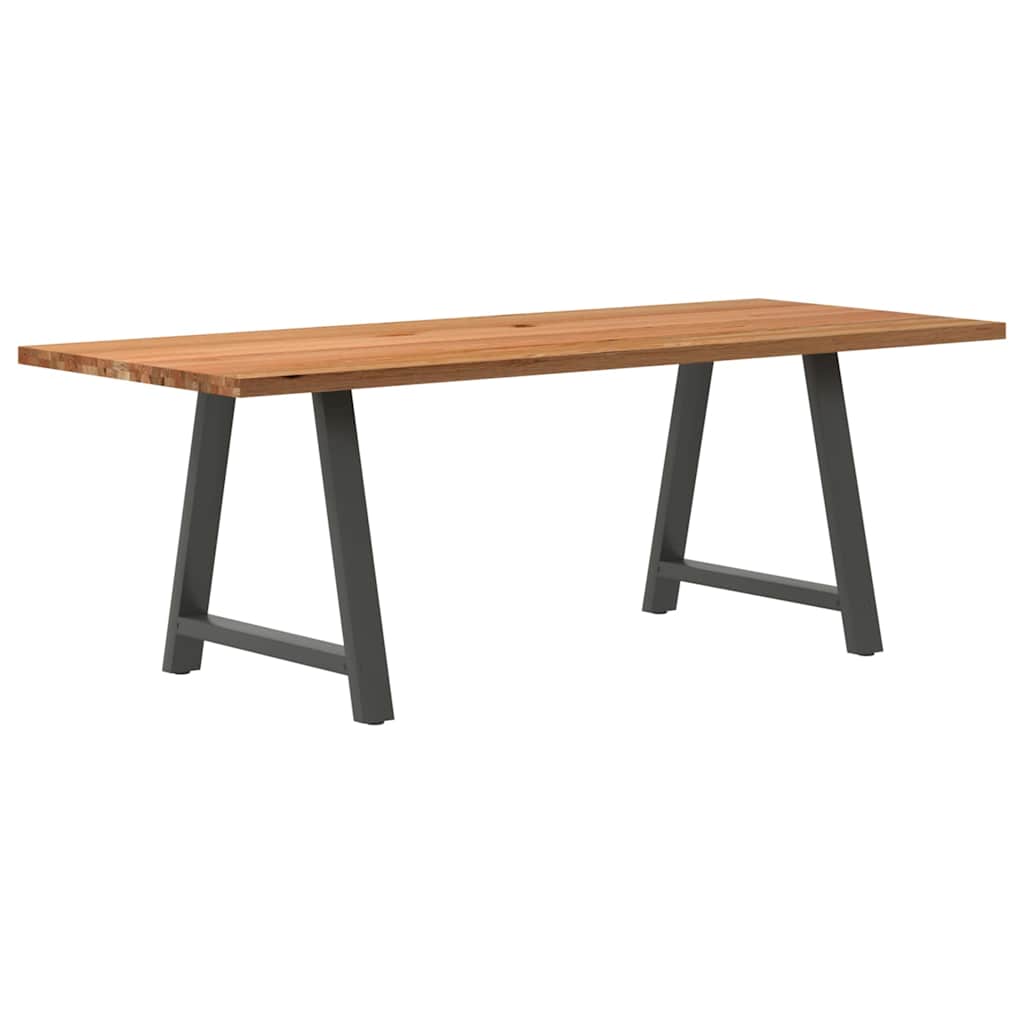 vidaXL Jídelní stůl světle hnědá 220x90x74 cm dub obdélníkový