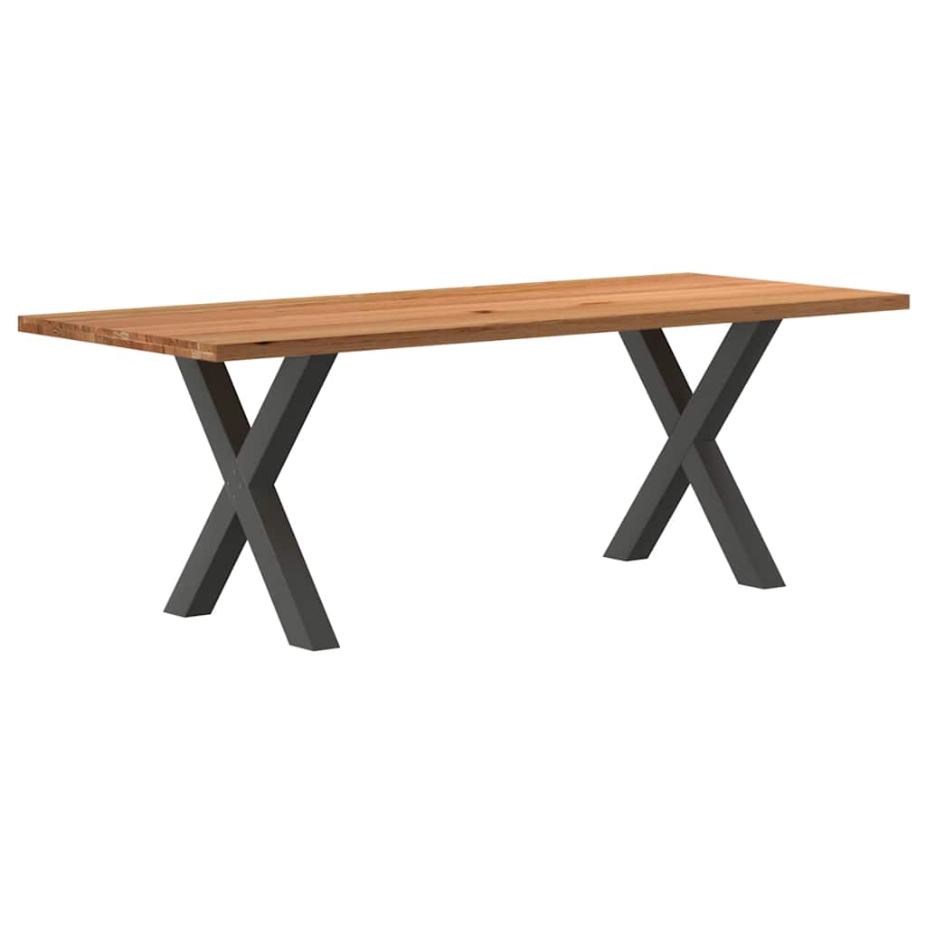 vidaXL Jídelní stůl světle hnědá 220x90x74 cm dub obdélníkový