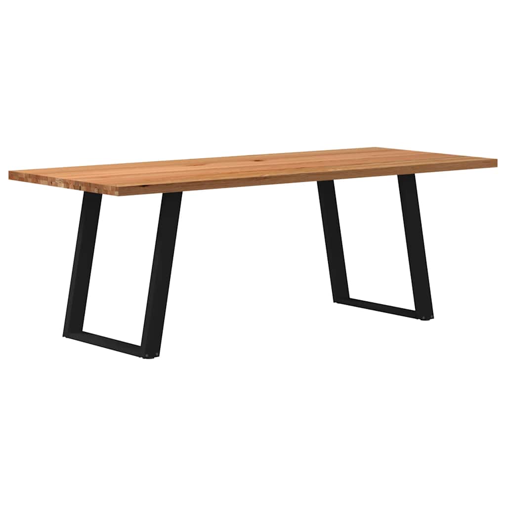 vidaXL Jídelní stůl světle hnědá 220x90x74 cm dub obdélníkový