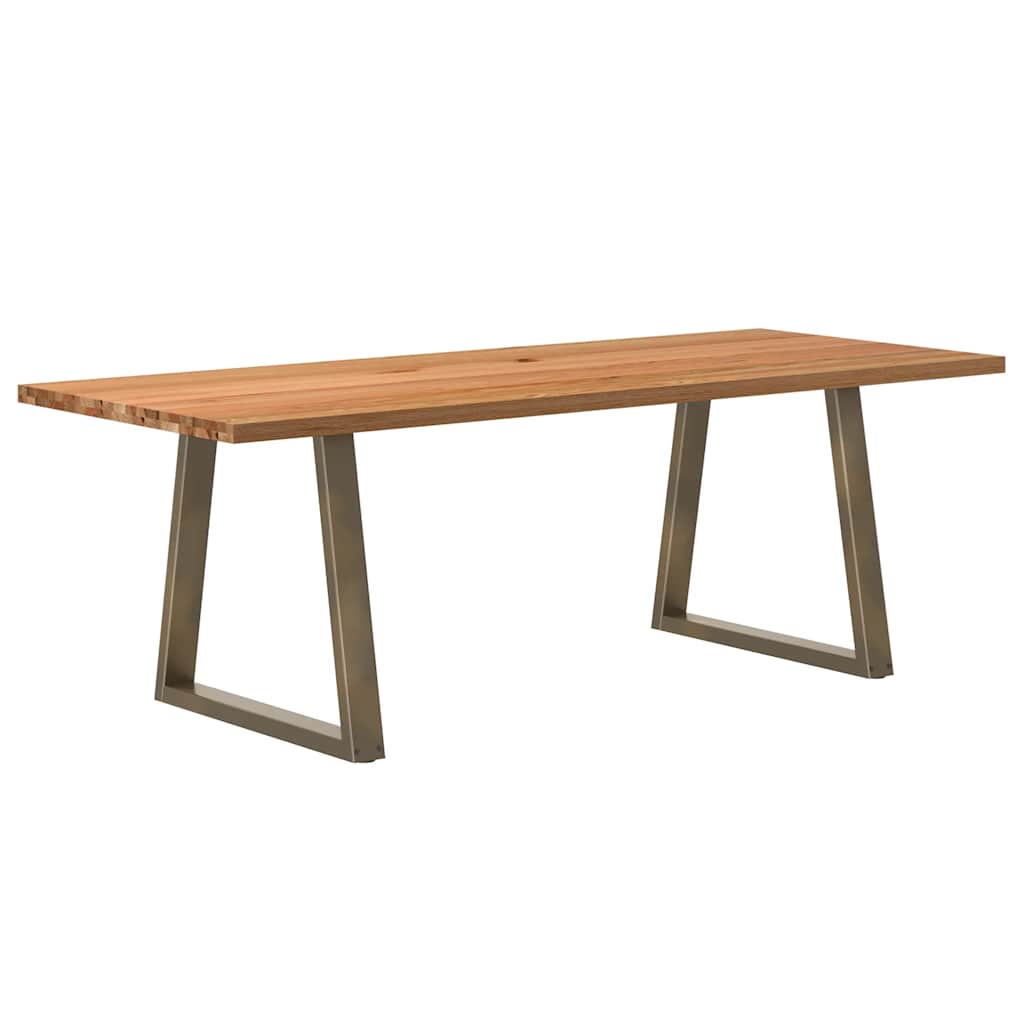 vidaXL Jídelní stůl světle hnědá 220x90x74 cm dub obdélníkový