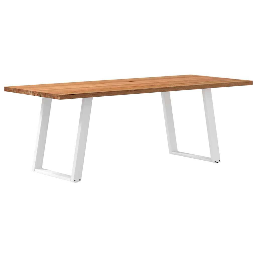 vidaXL Jídelní stůl světle hnědá 220x90x74 cm dub obdélníkový