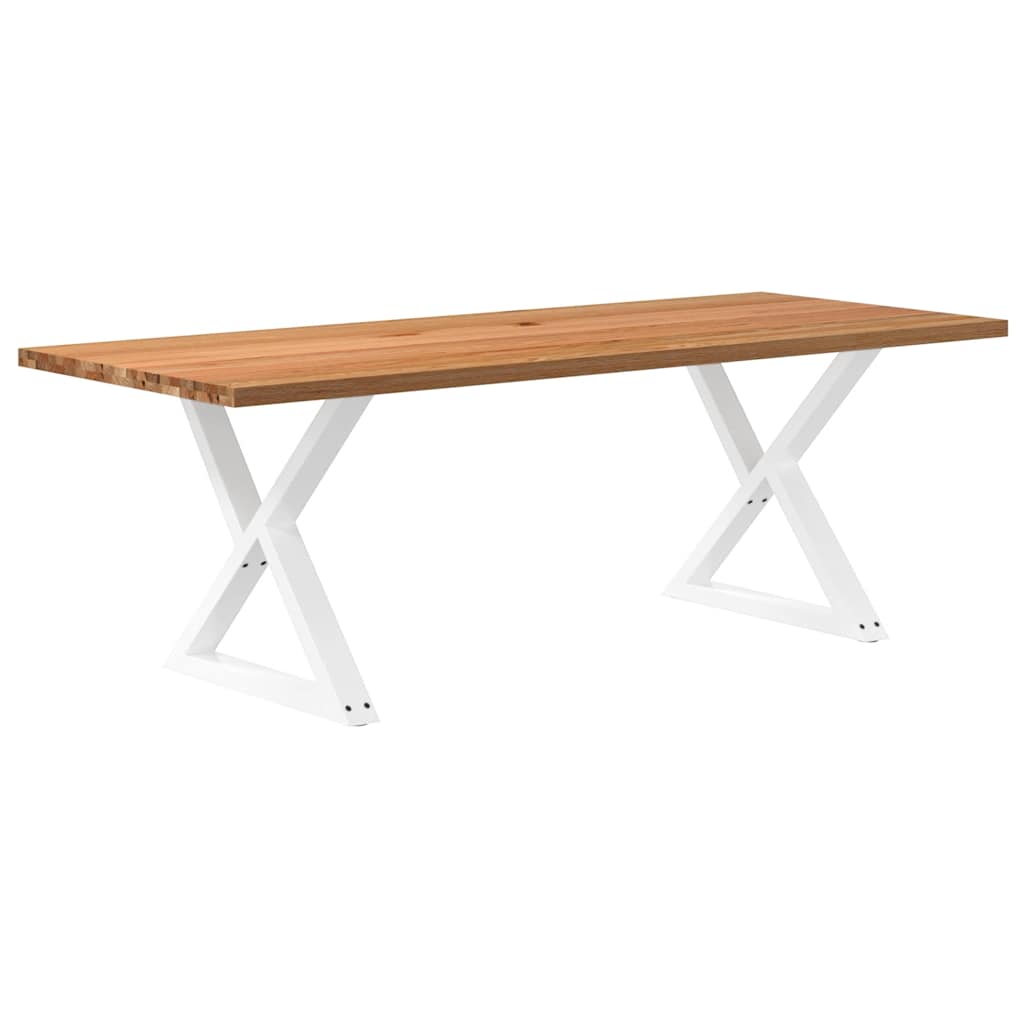 vidaXL Jídelní stůl světle hnědá 220x90x74 cm dub obdélníkový