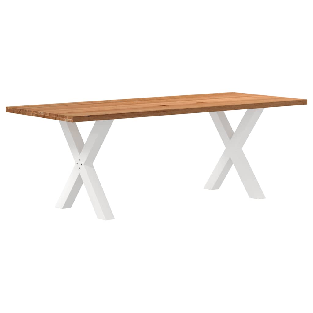 vidaXL Jídelní stůl světle hnědá 220x90x74 cm dub obdélníkový