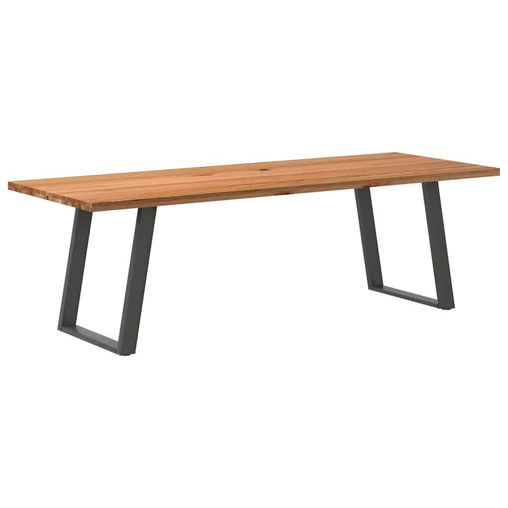 vidaXL Jídelní stůl světle hnědá 240x90x74 cm dub obdélníkový
