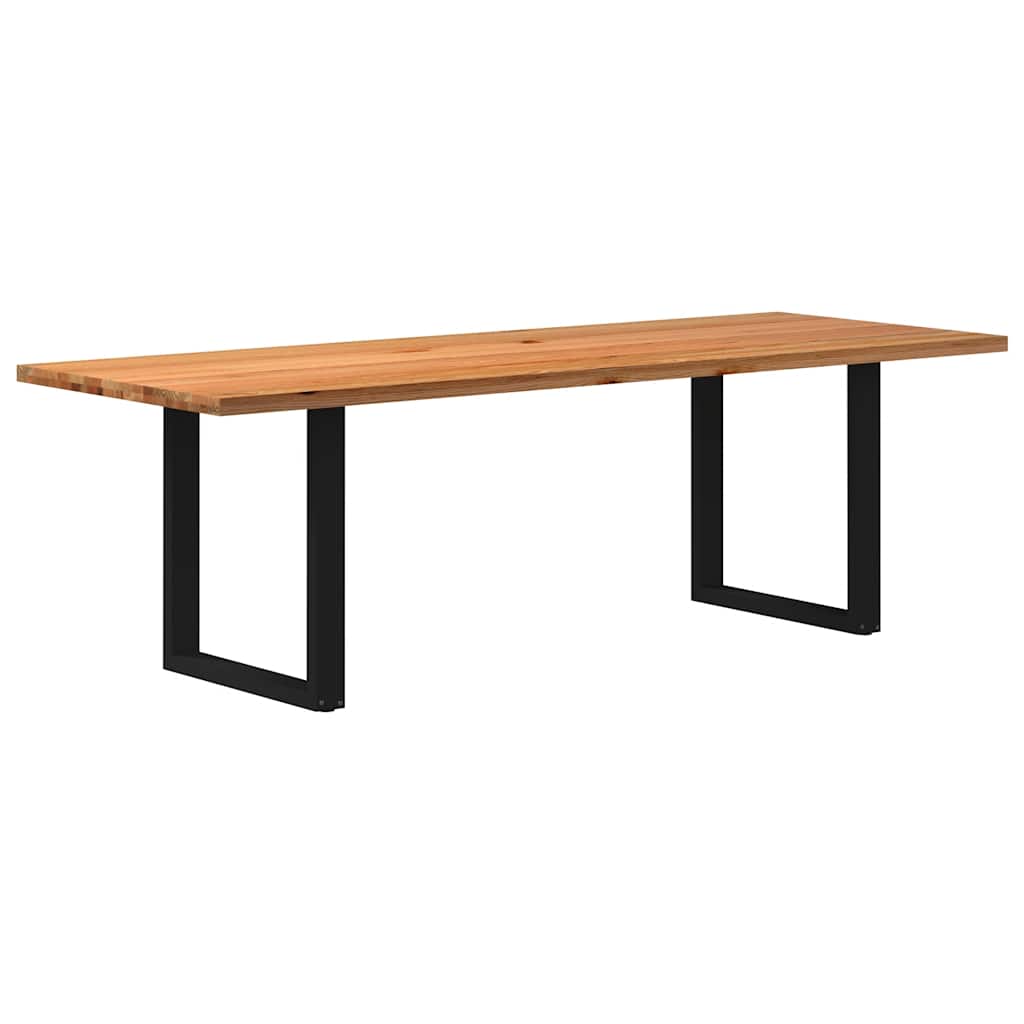 vidaXL Jídelní stůl světle hnědá 240x90x74 cm dub obdélníkový