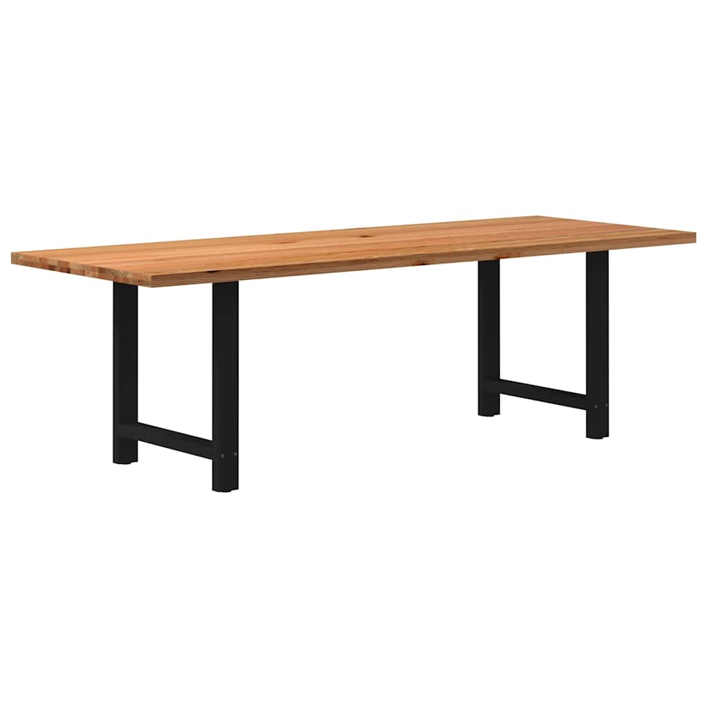vidaXL Jídelní stůl světle hnědá 240x90x74 cm dub obdélníkový
