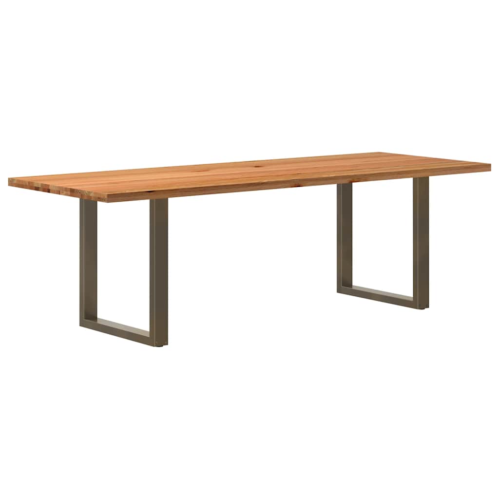 vidaXL Jídelní stůl světle hnědá 240x90x74 cm dub obdélníkový