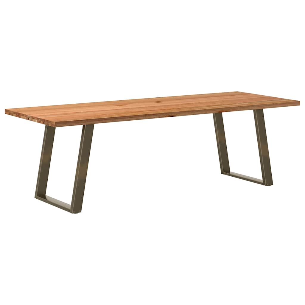 vidaXL Jídelní stůl světle hnědá 240x90x74 cm dub obdélníkový