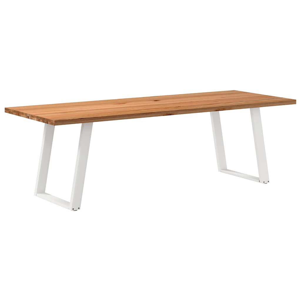 vidaXL Jídelní stůl světle hnědá 240x90x74 cm dub obdélníkový