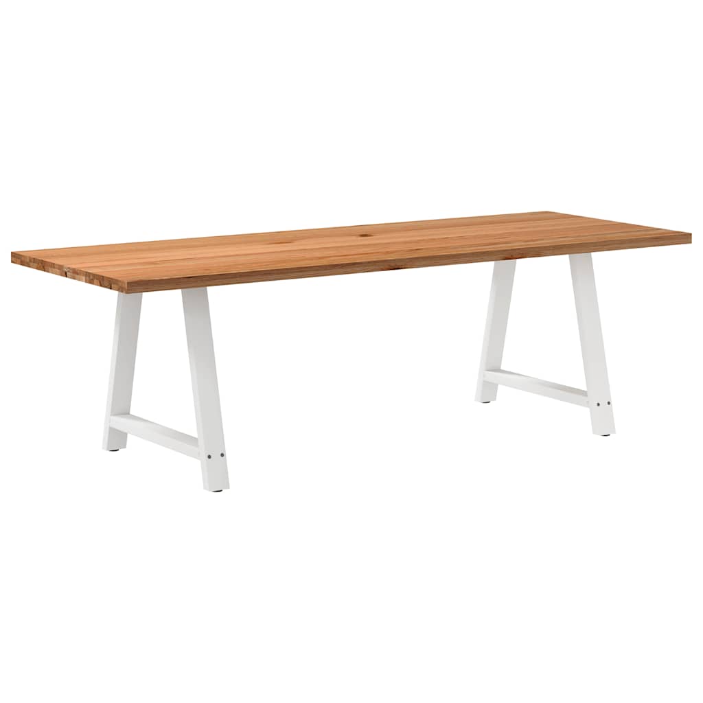vidaXL Jídelní stůl světle hnědá 240x90x74 cm dub obdélníkový