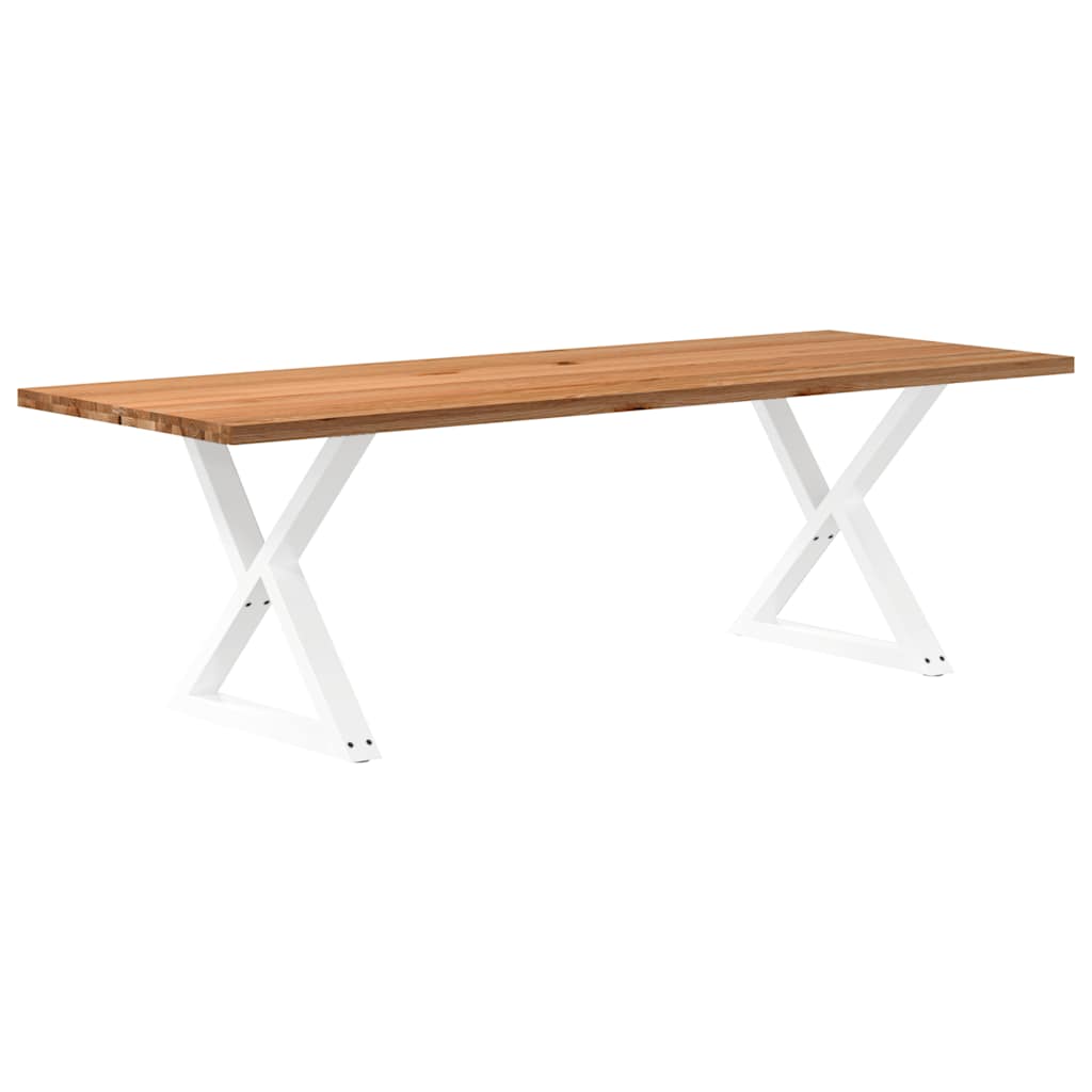 vidaXL Jídelní stůl světle hnědá 240x90x74 cm dub obdélníkový