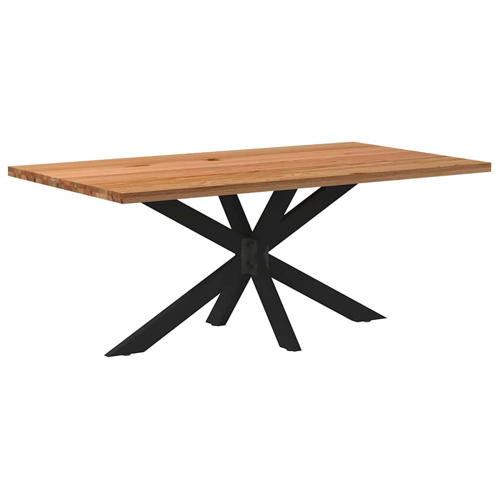vidaXL Jídelní stůl světle hnědá 180x100x74 cm dub obdélníkový
