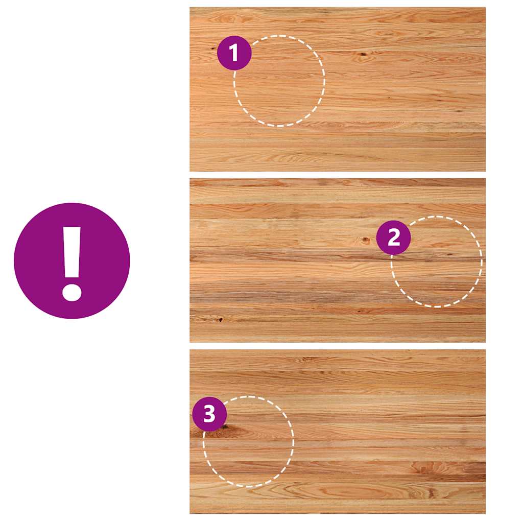 Eettafel rechthoekig 180x100x74 cm massief eikenhout lichtbruin - Afbeelding 9