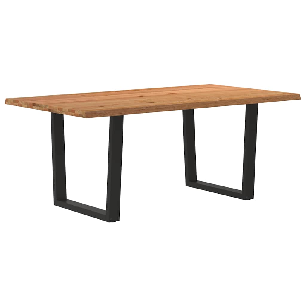vidaXL Jídelní stůl s nepravidelnými hranami 180x100x74 cm dub dřevo