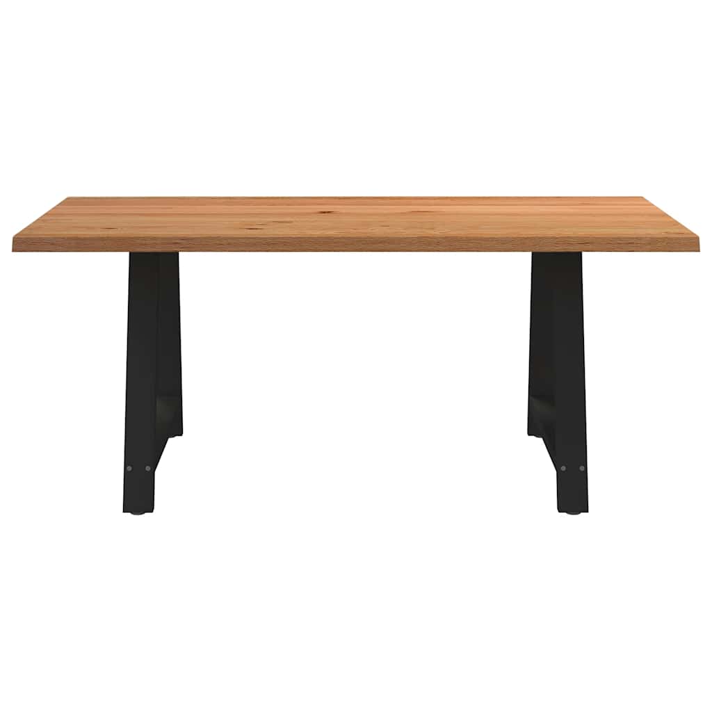 Thumbnail - vidaXL Esstisch mit Baumkanten 180x100x74 cm Massivholz Eiche Rechteck