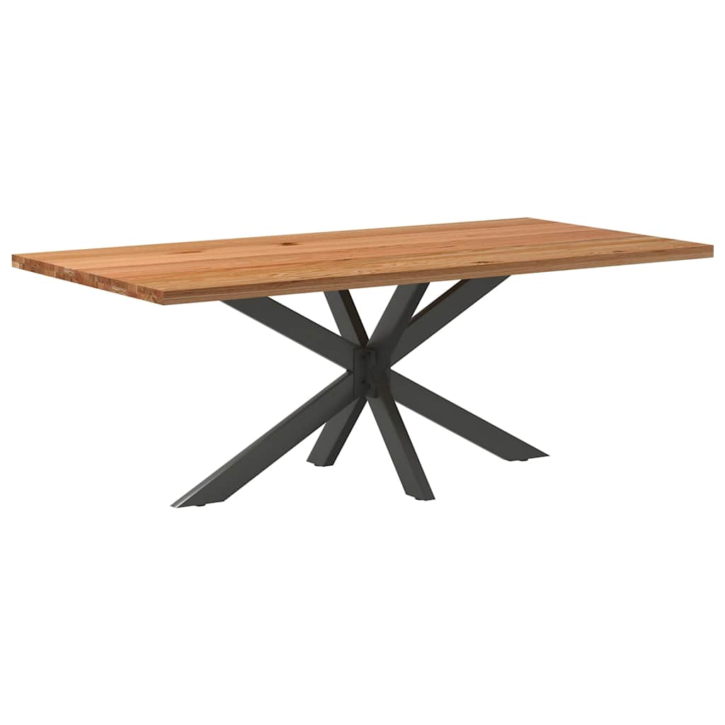 vidaXL Jídelní stůl světle hnědá 200x100x74 cm dub obdélníkový