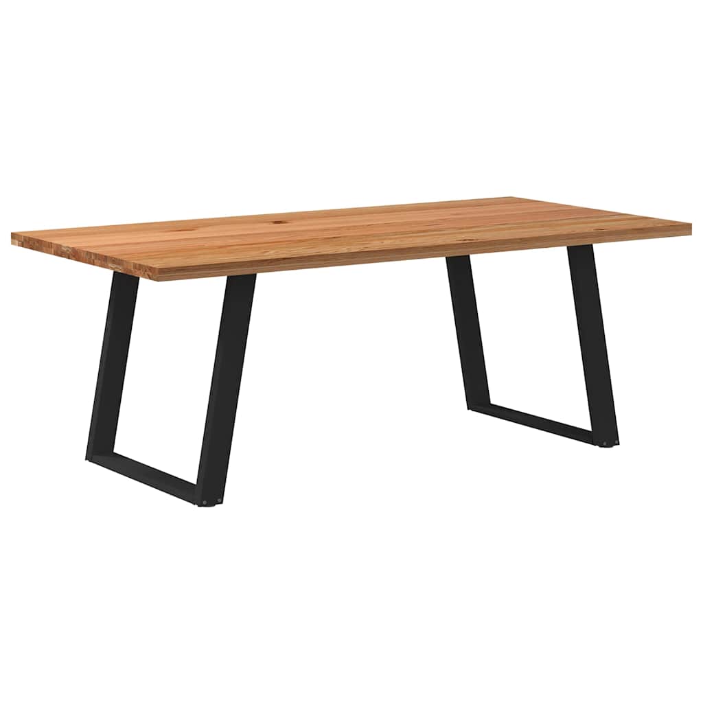 vidaXL Jídelní stůl světle hnědá 200x100x74 cm dub obdélníkový