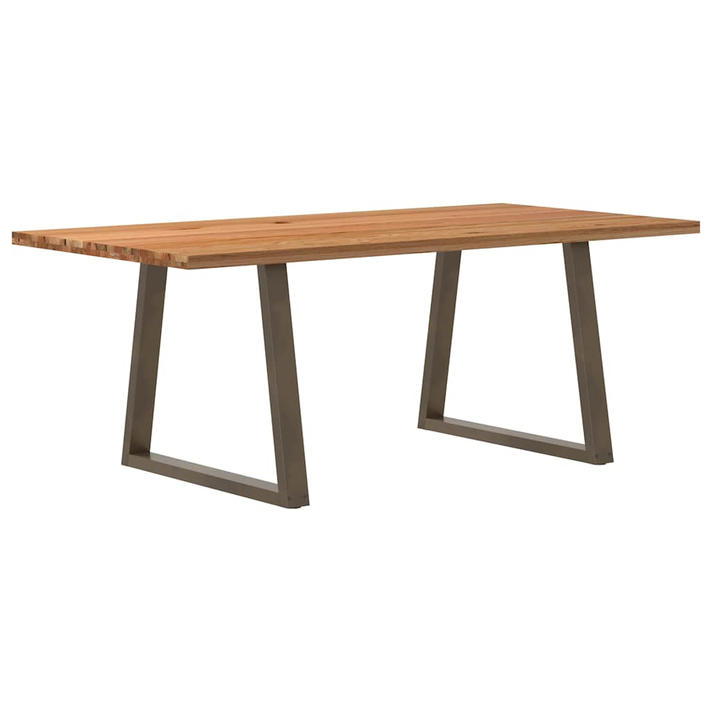 vidaXL Jídelní stůl světle hnědá 200x100x74 cm dub obdélníkový