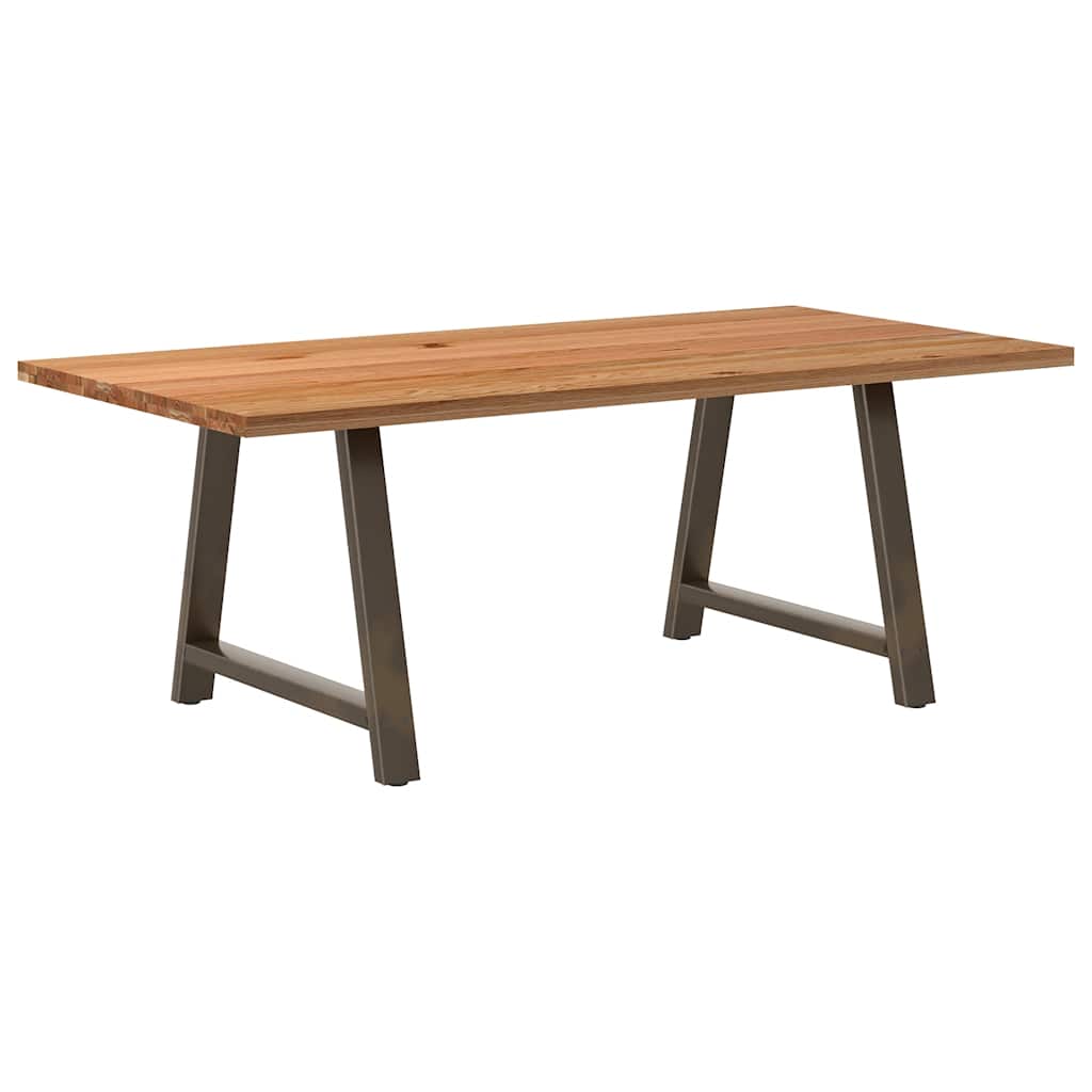vidaXL Jídelní stůl světle hnědá 200x100x74 cm dub obdélníkový