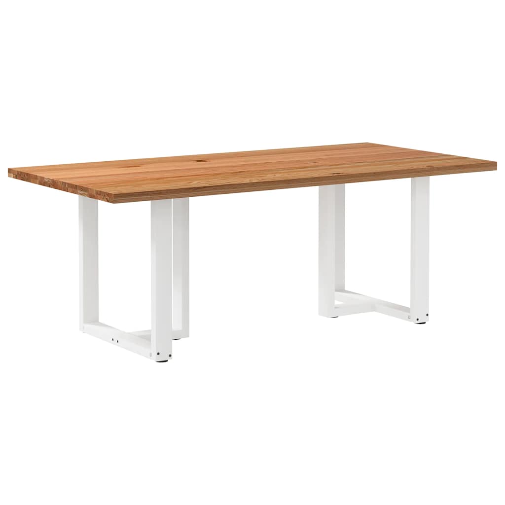 vidaXL Jídelní stůl světle hnědá 200x100x74 cm dub obdélníkový