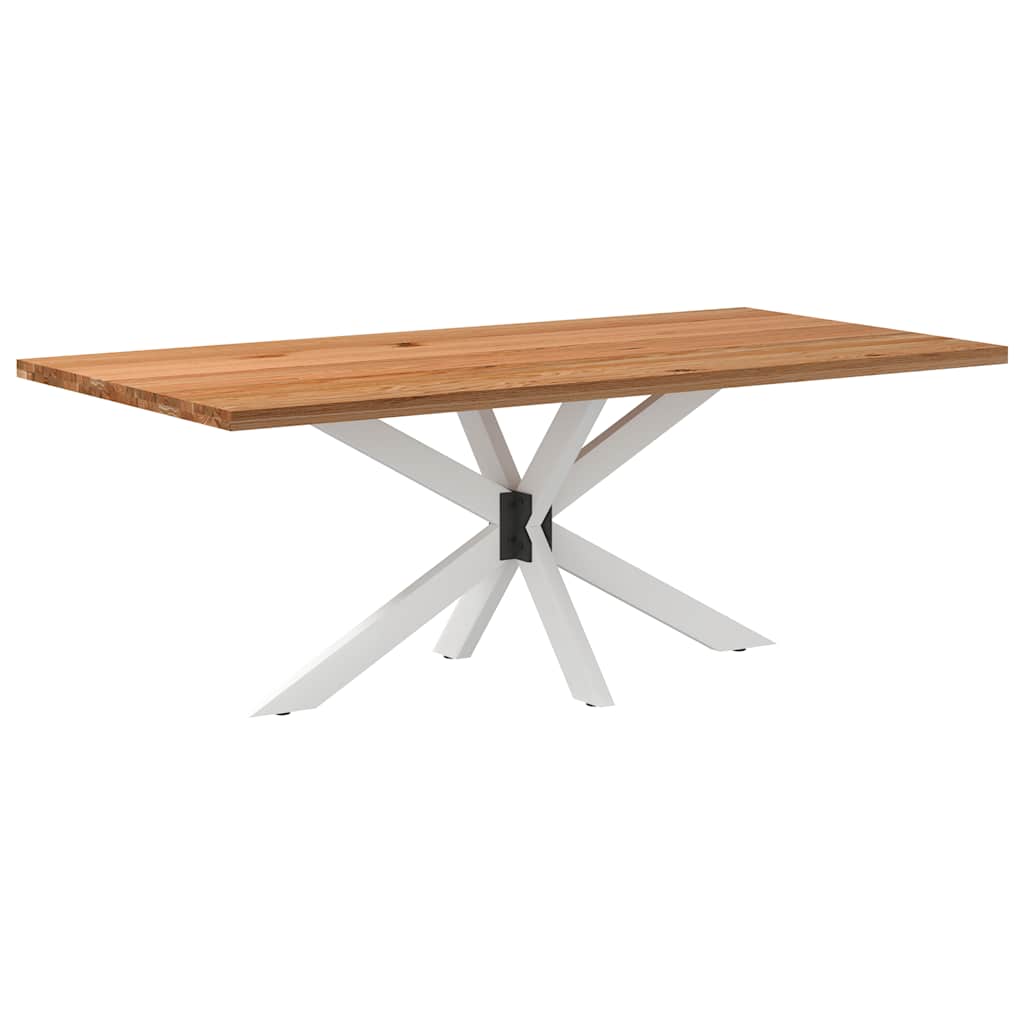 vidaXL Jídelní stůl světle hnědá 200x100x74 cm dub obdélníkový