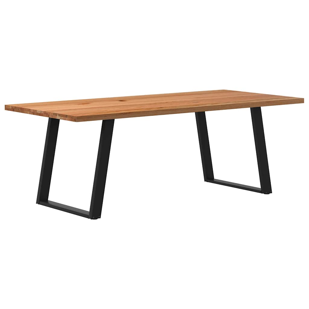 vidaXL Jídelní stůl světle hnědá 220x100x74 cm dub obdélníkový
